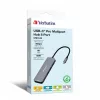 Verbatim 32151 USB-C Pro Multiport CMH-08 8v1 strieborný HUB