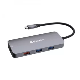   Verbatim 32152 USB-C Pro Multiport CMH-09 9v1 strieborný HUB