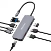 Verbatim 32152 USB-C Pro Multiport CMH-09 9v1 strieborný HUB