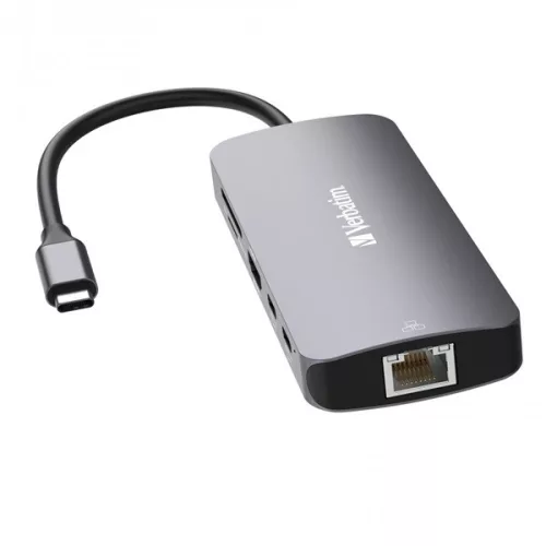 Verbatim 32152 USB-C Pro Multiport CMH-09 9v1 strieborný HUB