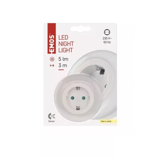 Emos P3321 fotoszenzorral LED éjjeli fény