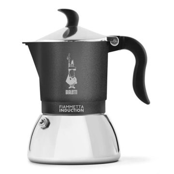   Bialetti Fiammetta szürke 4 személyes indukciós kotyogós kávéfőző