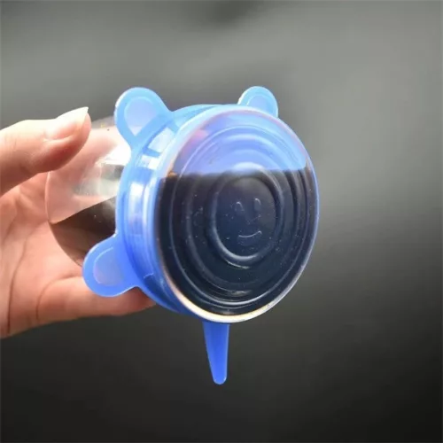 Set de 6 capace din silicon IRIS KT-490