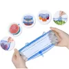 Set de 6 capace din silicon IRIS KT-490