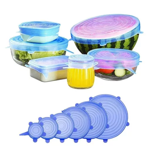 Set de 6 capace din silicon IRIS KT-490