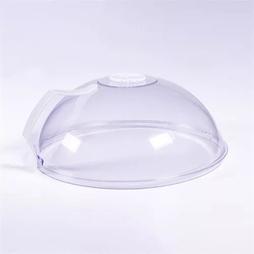 Cuptor cu microunde IRIS KT-491, capac pentru păstrarea prospețimii cu mâner, cu orificiu de ventilație
