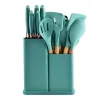 Set de tacâmuri de bucătărie IRIS KT-500, 19 piese, turcoaz
