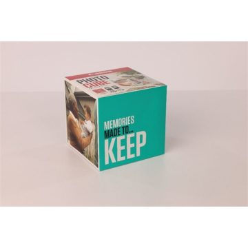   Canon Photo Cube Creative Pack fehér kék képkeret és fotópapír