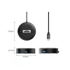 ORICO ORICO-YS5-C3-03-BK-BP USB HUB typu C 4x USB/SD/TF