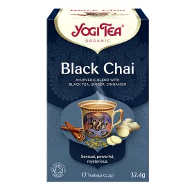 BIO Schwarzer Chai-Tee 17x2,2g Yogi Schwarzer Chai
