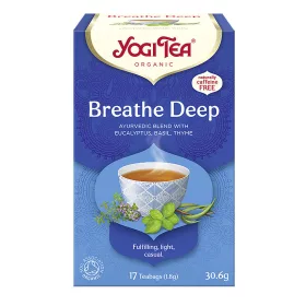 BIO Deep Breath Tea 17x1,8g Yogi Breathe Deep