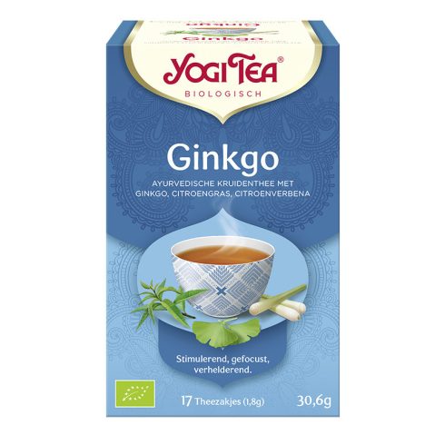 BIO Ginkgo tea 17x1,8g Yogi