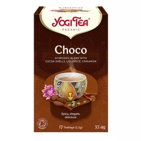   Bio-Schokoladentee mit aztekischen Gewürzen, Yogi Choco Aztec Spice