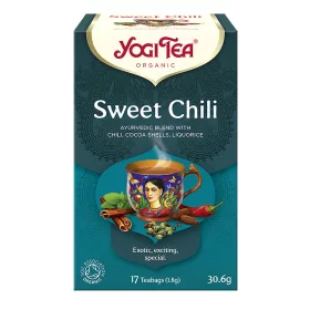 BIO Süß-Chili-Tee 17x1,8g Yogi Süß-Chili