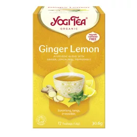 BIO Zitronen-Ingwer-Tee 17 x 1,8 g Yogi Ingwer Zitrone