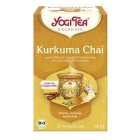 BIO Kurkuma Chai Tee 17x2g Yogi