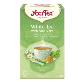 Bio-Weißtee mit Aloe Vera 17 x 1,8 g Yogi Weißtee