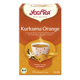 BIO Kurkuma-Orangentee 17 x 2,0 g Yogi Kurkuma Orange