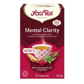 BIO Fresh Mind Tea 17x1,9g Yogi Mental Clarity