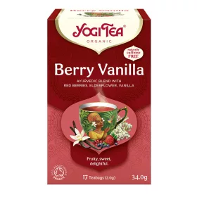 BIO Beeren-Früchtetee mit Vanille 17x2g Yogi Berry Vanille