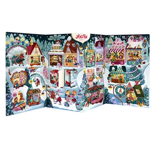 Yogi Tea Adventskalender, Bio-Teeauswahl, 24 Teebeutel, Weihnachtskalender 2025
