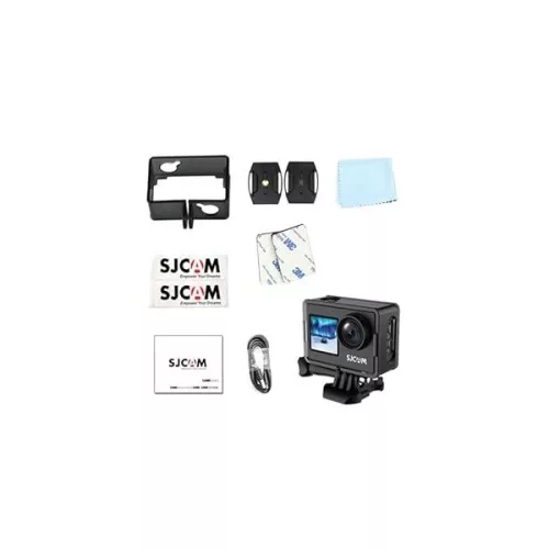 SJCAM Aciton SJ4000 crna sportska kamera s dva zaslona, ​​4K rezolucijom