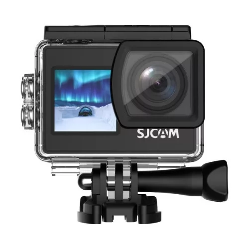 SJCAM Aciton SJ4000 crna sportska kamera s dva zaslona, ​​4K rezolucijom