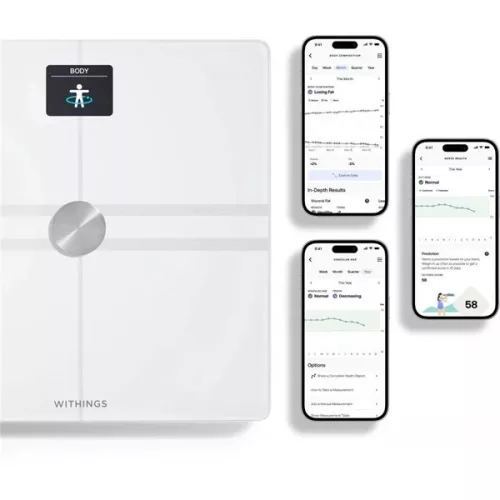 Withings Body Comp Wi-Fi weiße Personenwaage