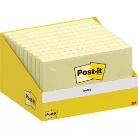   Post-it 6830-CY 76x127mm 100 Blatt Kanariengelber Selbstklebeblock 100% PEFC, SGSCH-PEFC-COC-110078