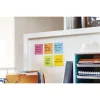 Post-it Super Sticky 654 76x76mm 90 Blatt rosa selbstklebender Notizblock 100% PEFC, SGSCH-PEFC-COC-110078