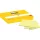 Post-it 653 38x51mm 3 Blöcke/Packung kanariengelber selbstklebender Notizblock 100% PEFC, SGSCH-PEFC-COC-110078
