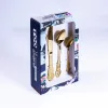 Set de tacâmuri aurii TOO KT-477 Royal, 16 piese