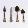 Set de tacâmuri aurii TOO KT-477 Royal, 16 piese