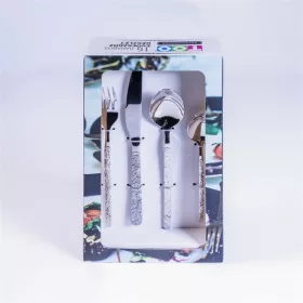 Set de tacâmuri din argint TOO KT-478 Stone, 16 piese
