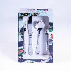  Set de tacâmuri TOO KT-479 S Honey Silver, argintiu, 16 piese