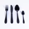 Set de tacâmuri TOO KT-479 B Negru miere, 16 piese