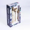 Set de tacâmuri TOO KT-479 G auriu-miere, 16 piese