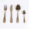 Set de tacâmuri TOO KT-479 G auriu-miere, 16 piese