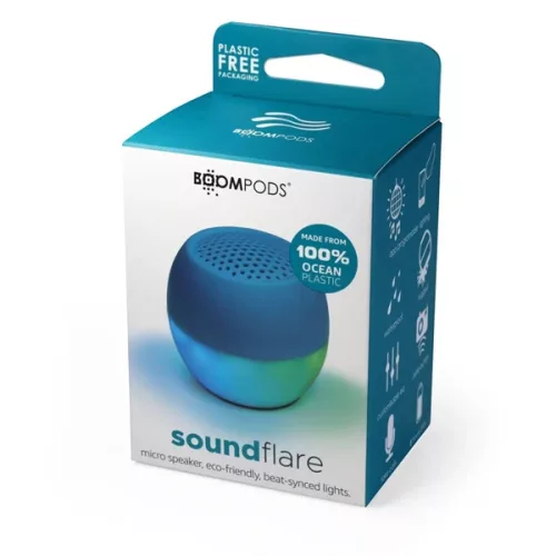 Boompods Soundflare Ocean kék bluetooth hangszóró