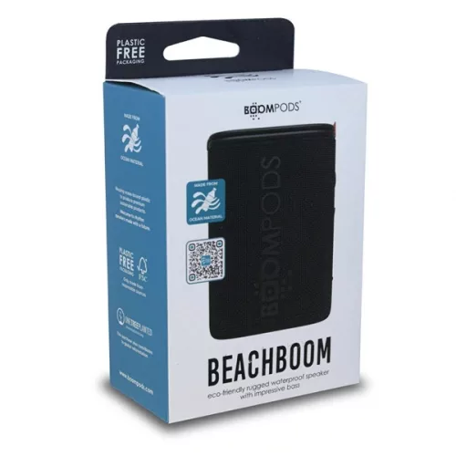 Boompods Beachboom Ocean fekete bluetooth hangszóró