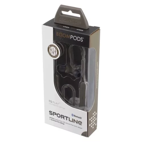 Boompods Sportline katonai zöld vezeték nélküli bluetooth fülhallgató