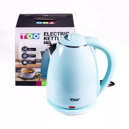 TOO KE-700 modrá kanvica s objemom 1,8 l