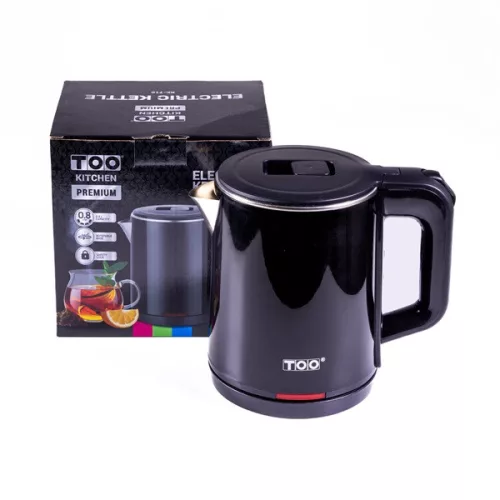 TOO KE-710 0,8L čierna prémiová kanvica