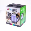 TOO KE-800 1,8l čierna sklenená kanvica
