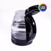 TOO KE-800 1,8l čierna sklenená kanvica