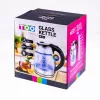 Sklenená kanvica TOO KE-810 s objemom 1,8 l, strieborná