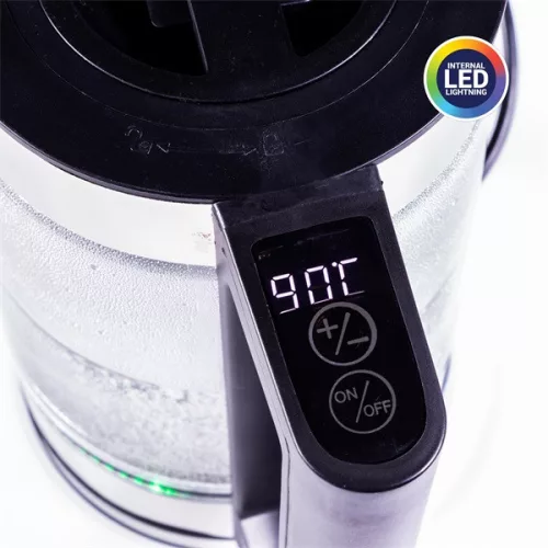 TOO KE-830 1,8 l LED prémiová sklenená kanvica