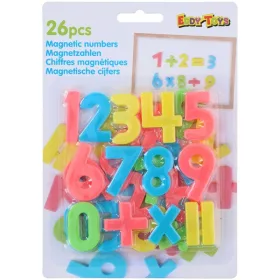 Eddy Toys színes, 26 darabos, mágneses számok
