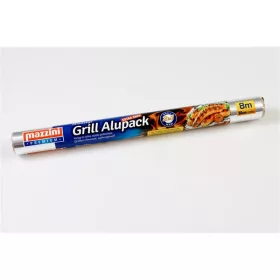 MAZZINI 101335 Grill&Maxi pachet aluminiu 38cmx8m