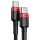 Dátumový kábel a načítanie Baseus CATKLF-AL91 Kábel 2m QC 3.0 100W USB C čiernobiely